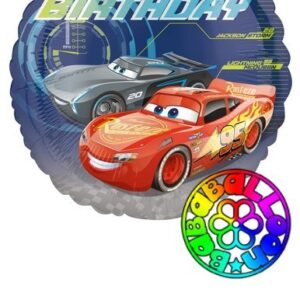 Palloncino 17" - 42 cm Cars conf. 1 pz.