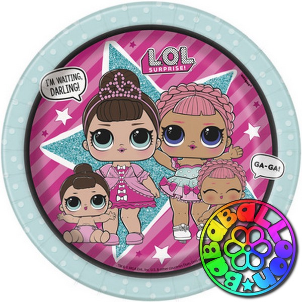 lol-surprise-piatto-18cm-8pz