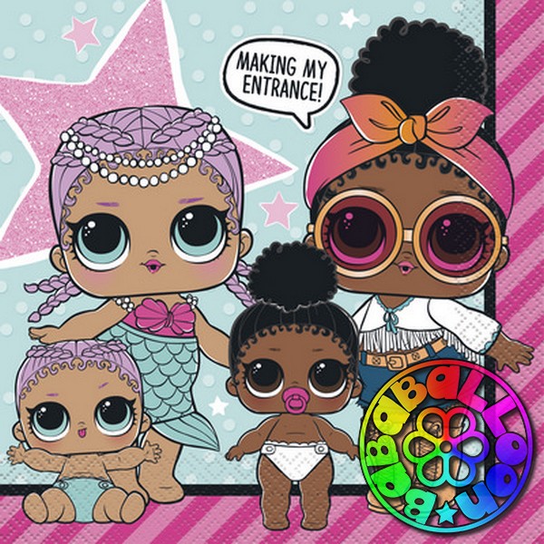 lol-surprise-tovagliolo-33x33cm-16pz